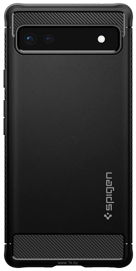 Фотографии Spigen Rugged Armor для Pixel 6a ACS04476 (черный)