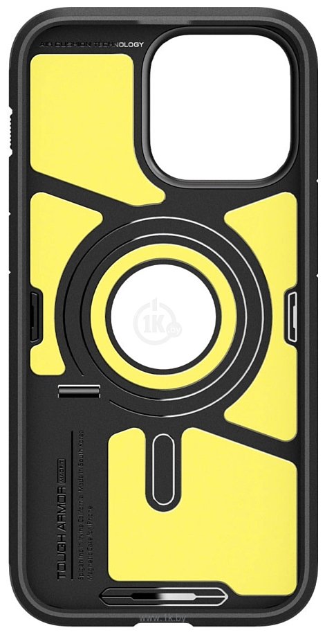 Фотографии Spigen Tough Armor (MagFit) для iPhone 15 Pro ACS06733 (черный)