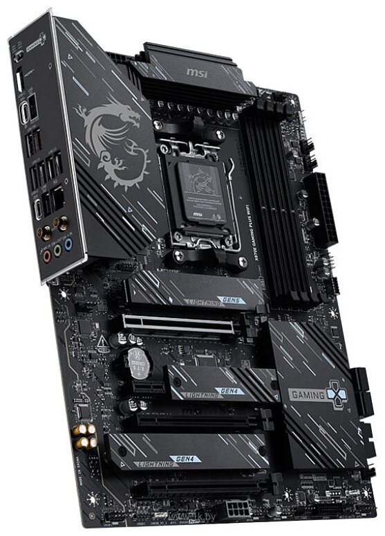 Фотографии MSI X870E Gaming Plus WiFi Фотографии MSI X870E Gaming Plus WiFi