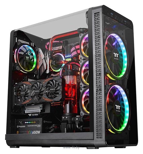 Фотографии Thermaltake View 37 RGB (CA-1J7-00M1WN-01) Black