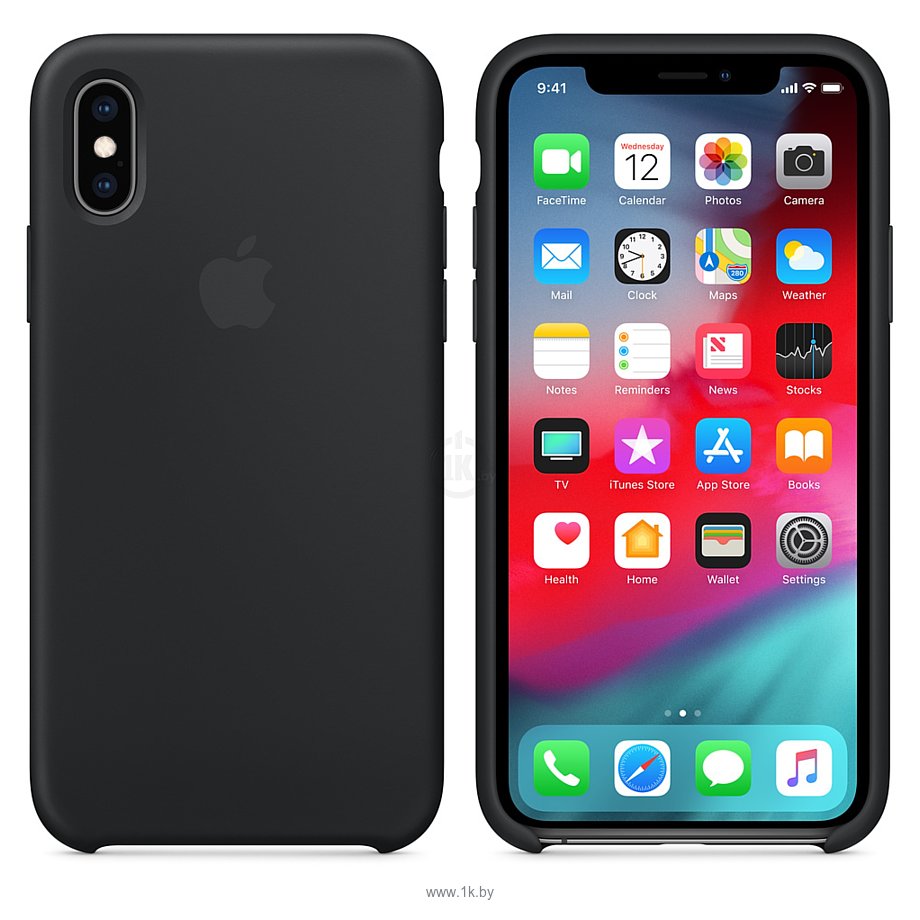 Фотографии Apple Silicone Case для iPhone XS Black