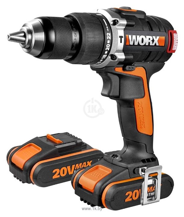 Фотографии Worx WX373 2.0Ач х2 кейс