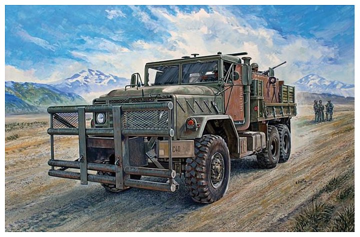Фотографии Italeri 6513 Бронированный вооружённый грузовик M923 Hillbilly