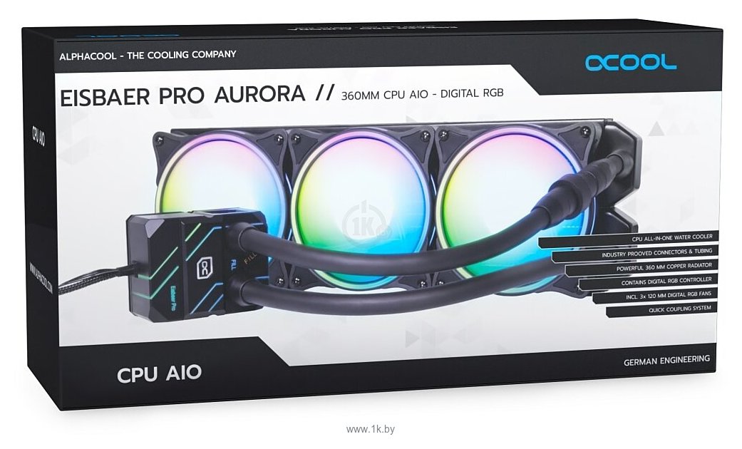 Фотографии Alphacool Eisbaer Pro Aurora 360