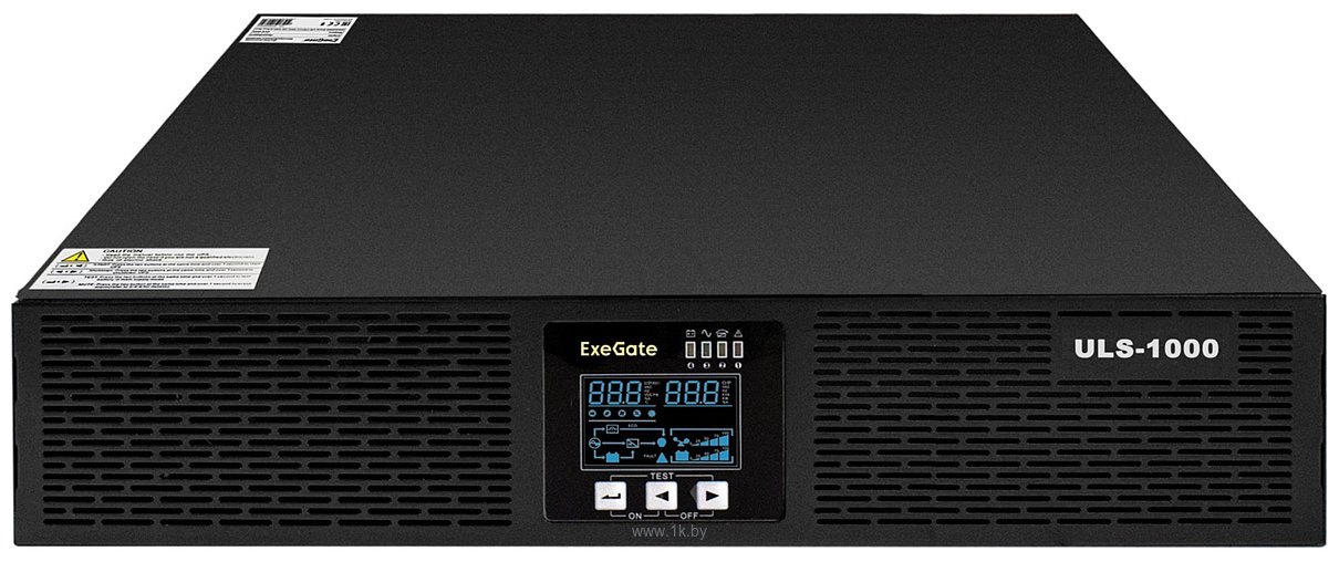 Фотографии ExeGate PowerExpert ULS-1000.LCD.AVR.C13.USB.RS232.SNMP.2U