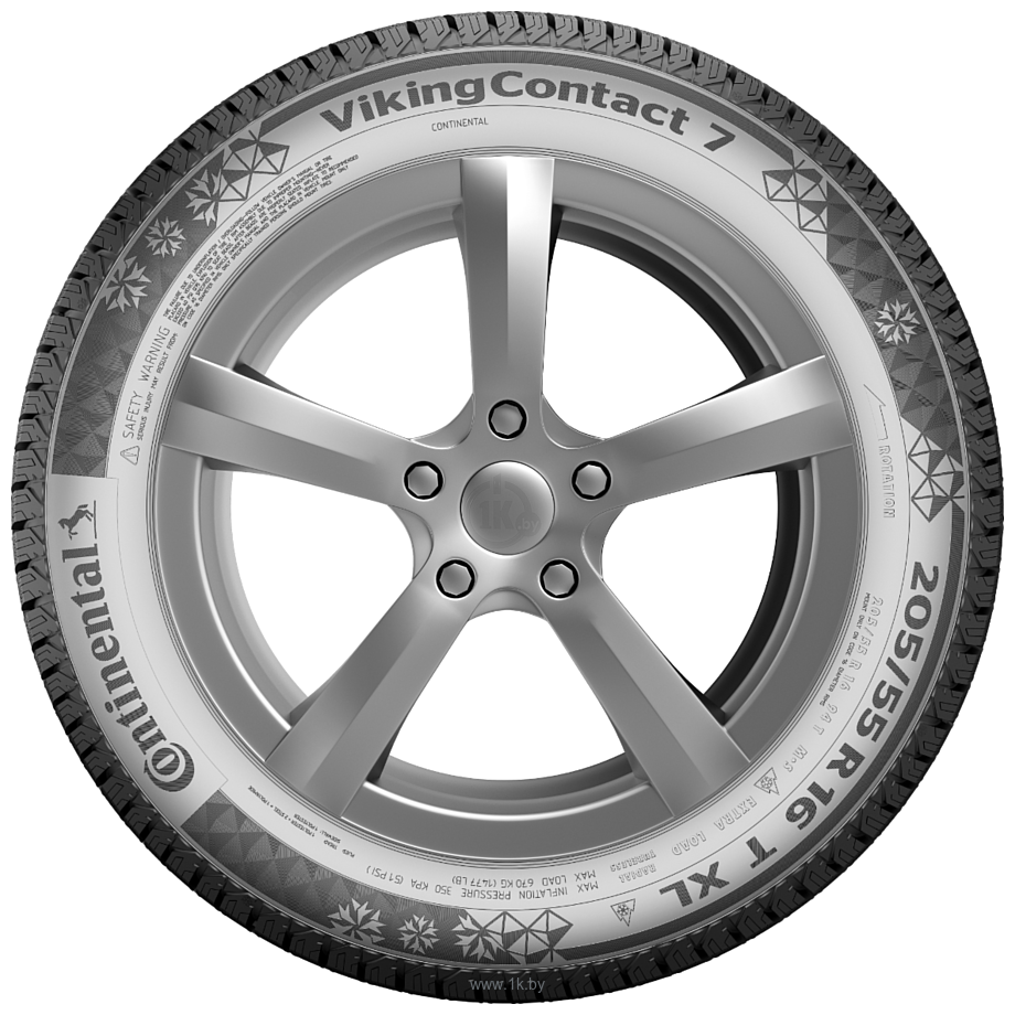 Фотографии Continental VikingContact 7 195/55 R20 95T