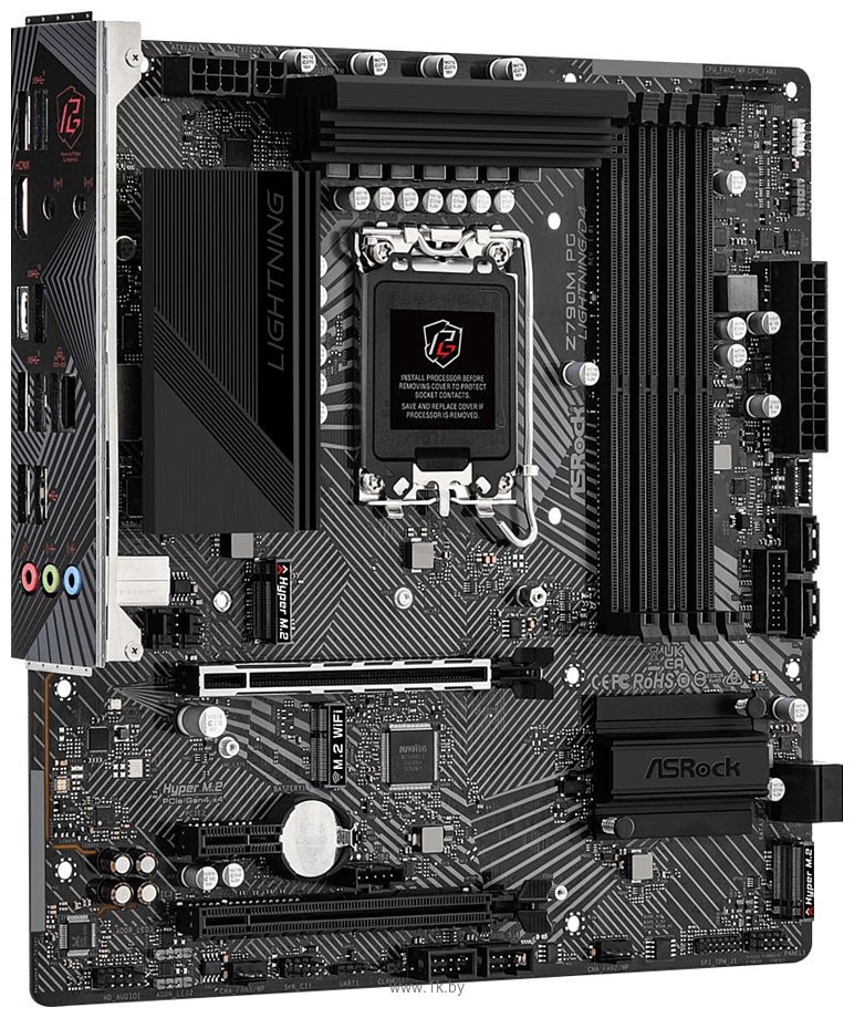 Фотографии ASRock Z790M PG Lightning/D4