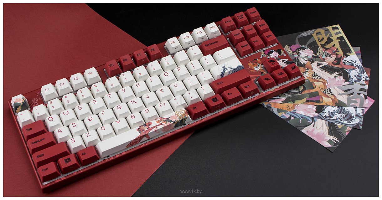 Фотографии Varmilo MA87 V2 Koi VEM EC V2 Iris (без кириллицы)