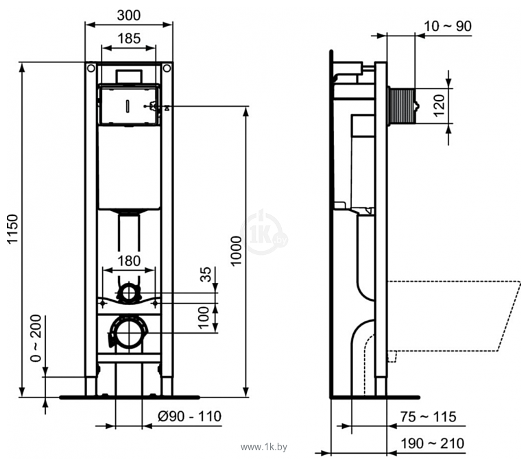 Фотографии Ideal Standard Exacto X022601