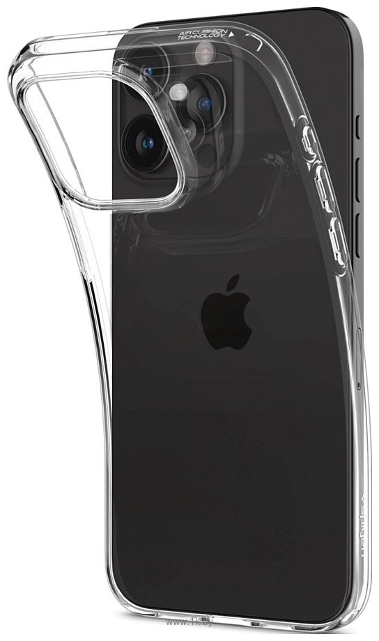 Фотографии Spigen Liquid Crystal для iPhone 15 Pro ACS06699 (прозрачный)