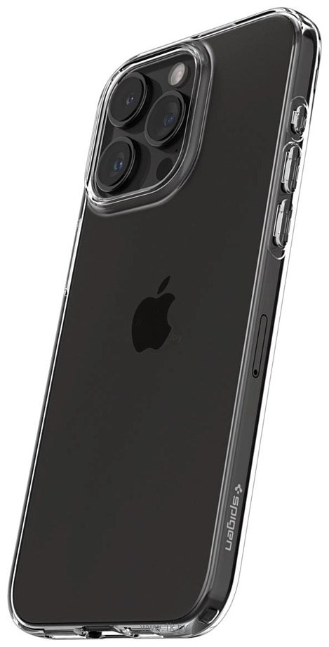 Фотографии Spigen Liquid Crystal для iPhone 15 Pro ACS06699 (прозрачный)