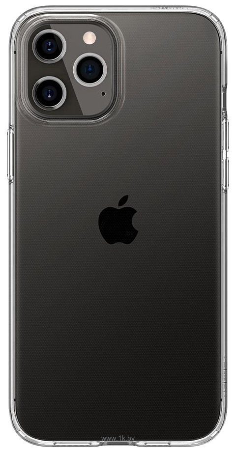 Фотографии Spigen Liquid Crystal для iPhone 12/iPhone 12 Pro ACS01697 (прозрачный)