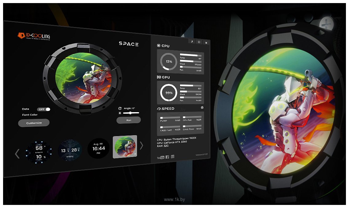 Фотографии ID-COOLING Space SL240 XE