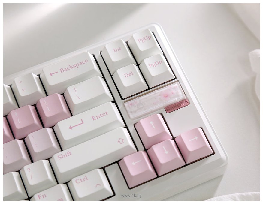 Фотографии Varmilo Sword68 Sakura Kailh Prestige Voice (без кириллицы)