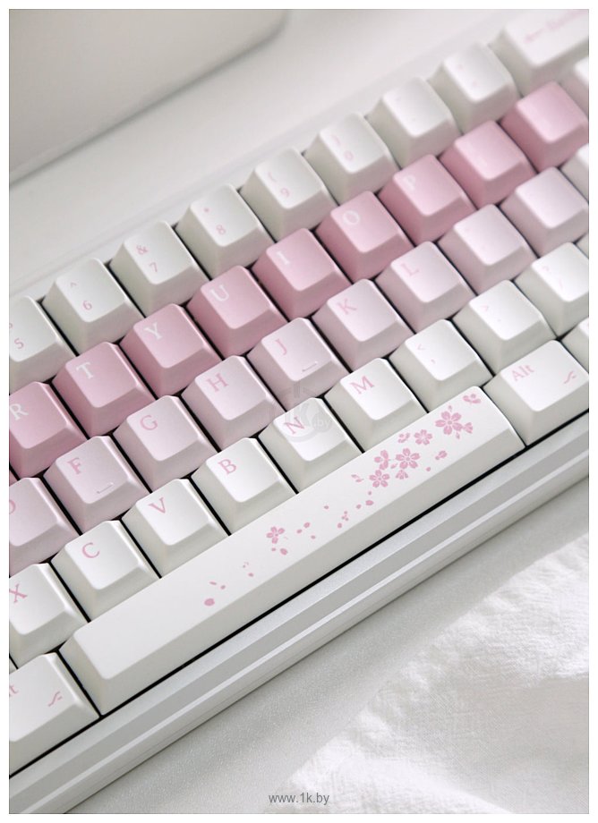 Фотографии Varmilo Sword68 Sakura Kailh Prestige Voice (без кириллицы)