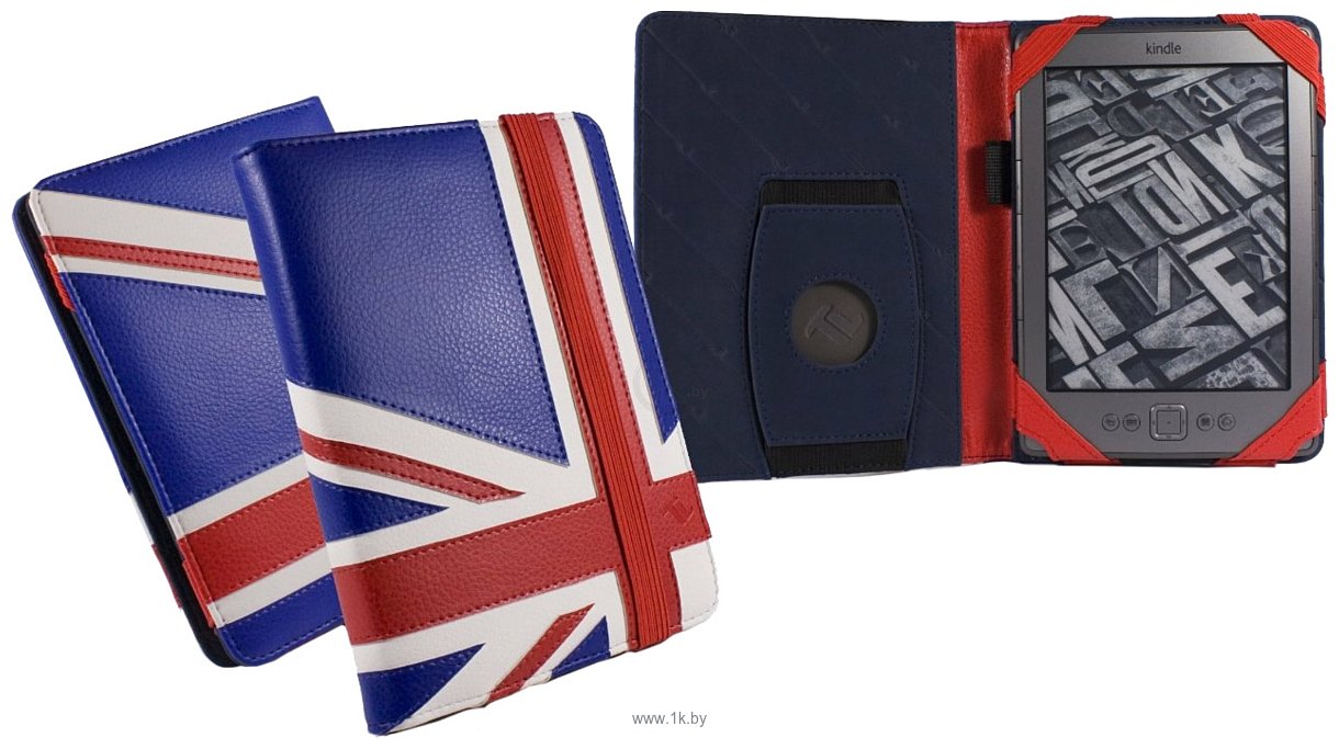 Фотографии Tuff-Luv Kindle 4/Kobo Touch Embrace Union Jack (A5_27)