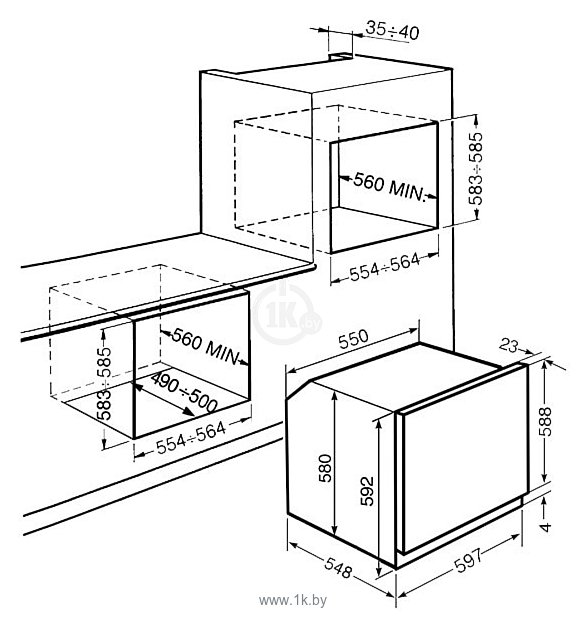 Фотографии Smeg SFP6604NRE