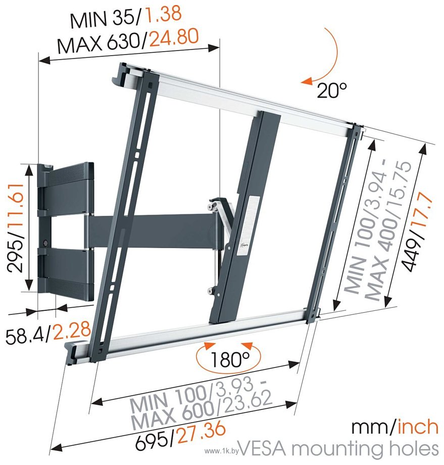 Фотографии Vogels Thin 545 B