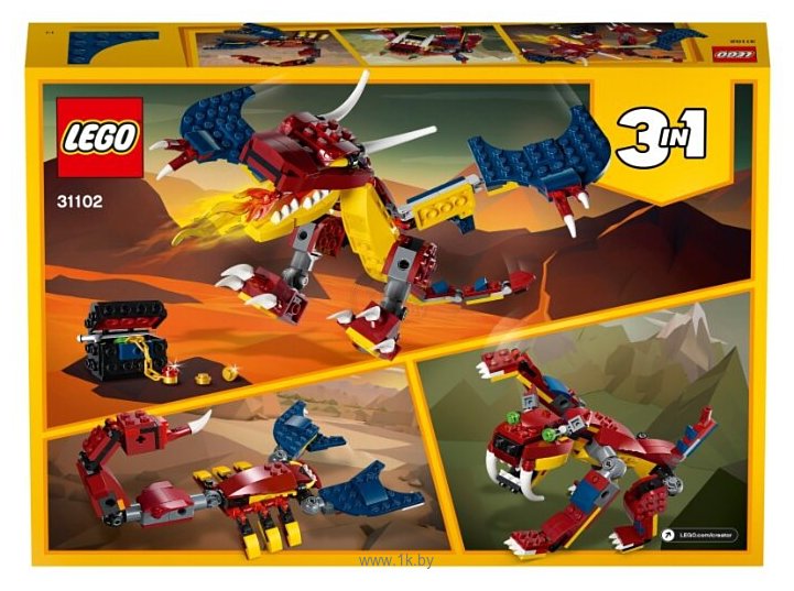 Фотографии LEGO Creator 31102 Огненный дракон