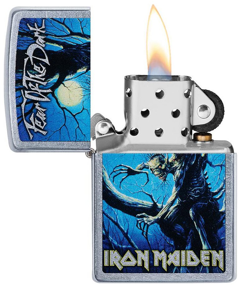 Фотографии Zippo Street Chrome Iron Maiden 49234