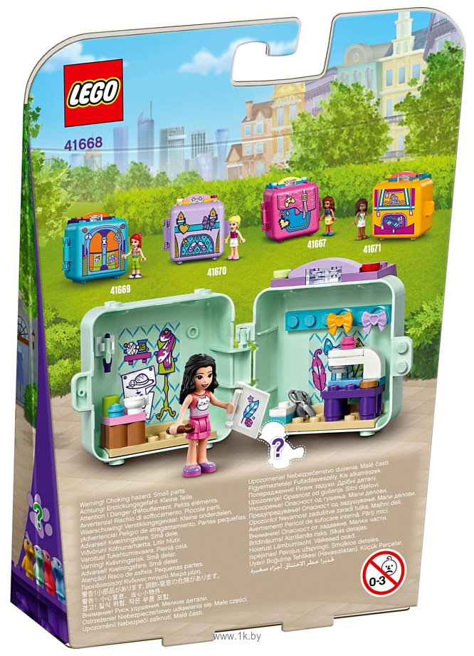 Фотографии LEGO Friends 41668 Модный кубик Эммы