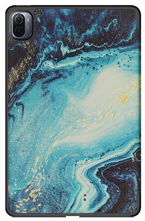 Фотографии JFK Smart Case для Samsung Galaxy Tab A7 Lite (морской мрамор)