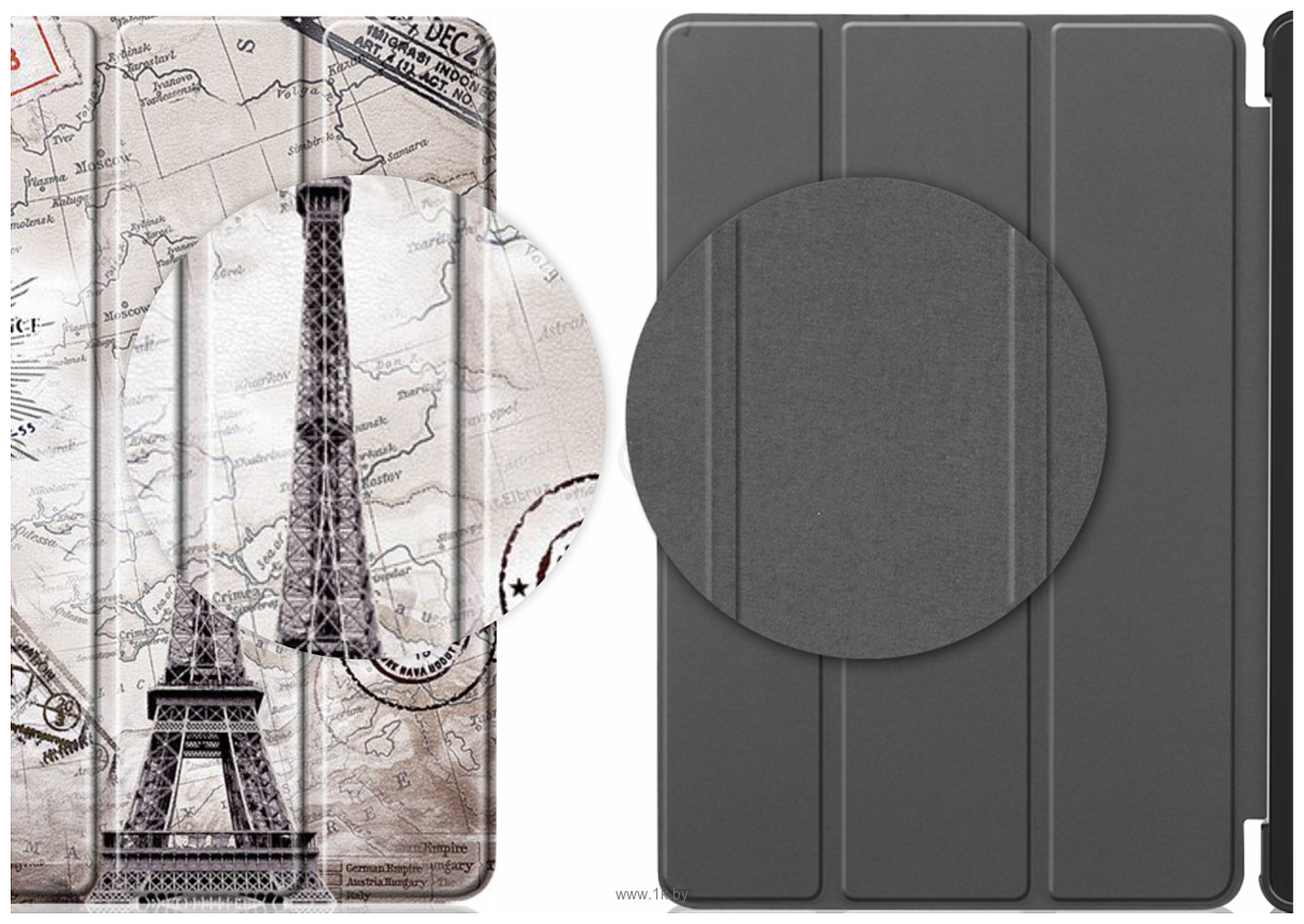 Фотографии JFK Smart Case для TCL Tab 10s/TCL NXTPAPER 10s 10.1 (Eiffel tower)