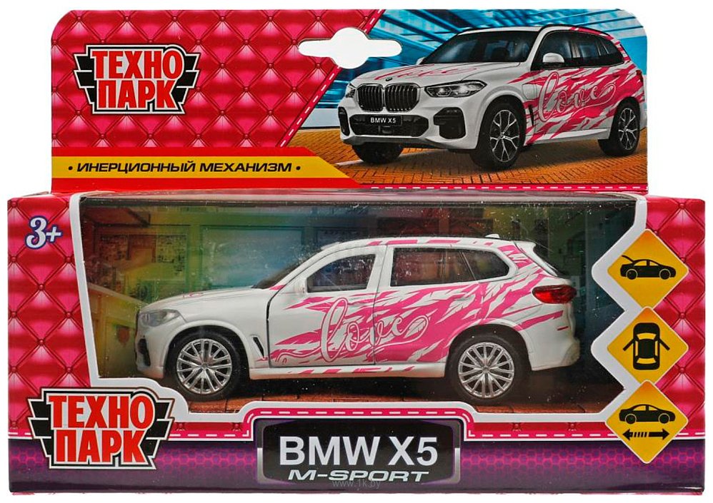 Фотографии Технопарк BMW X5 Для девочек X5-12GRL-WH