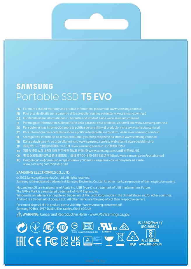Фотографии Samsung T5 EVO 4TB