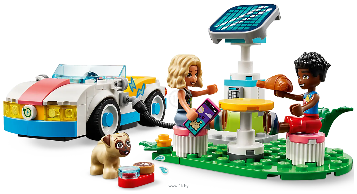 Фотографии LEGO Friends 42609 Электромобиль и зарядное устройство 