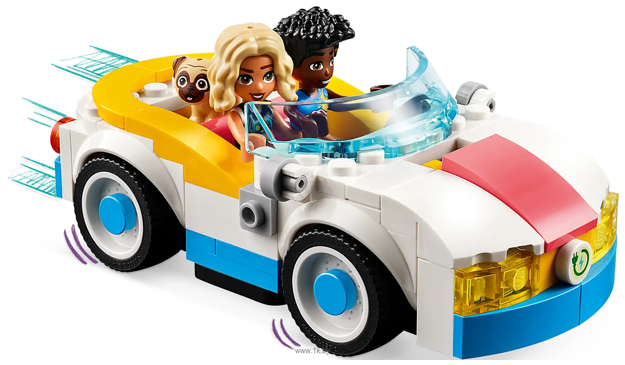 Фотографии LEGO Friends 42609 Электромобиль и зарядное устройство 