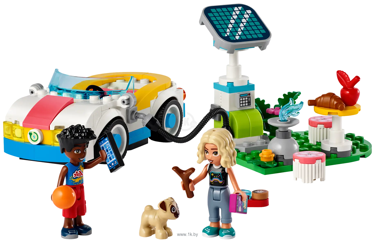 Фотографии LEGO Friends 42609 Электромобиль и зарядное устройство 