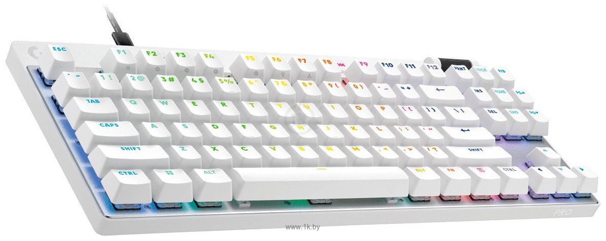 Фотографии Logitech G Pro X TKL Rapid Analog 920-013243 white (без кириллицы)