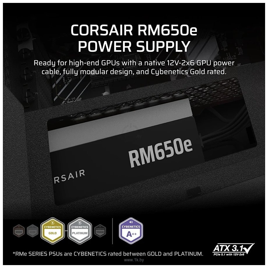 Фотографии Corsair RM650e CP-9020302-EU