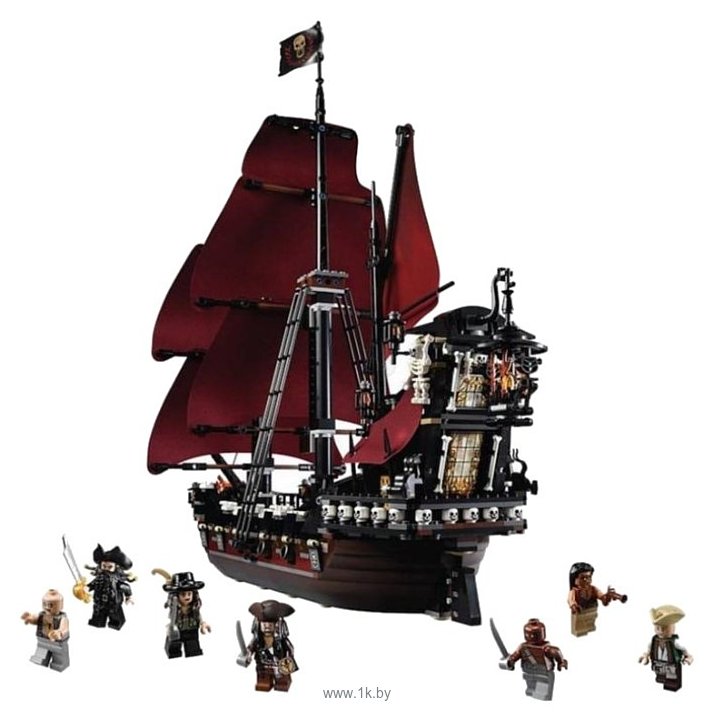 Фотографии Lepin Pirates of the Caribbeans 16009 Месть королевы Анны аналог Lego 4195