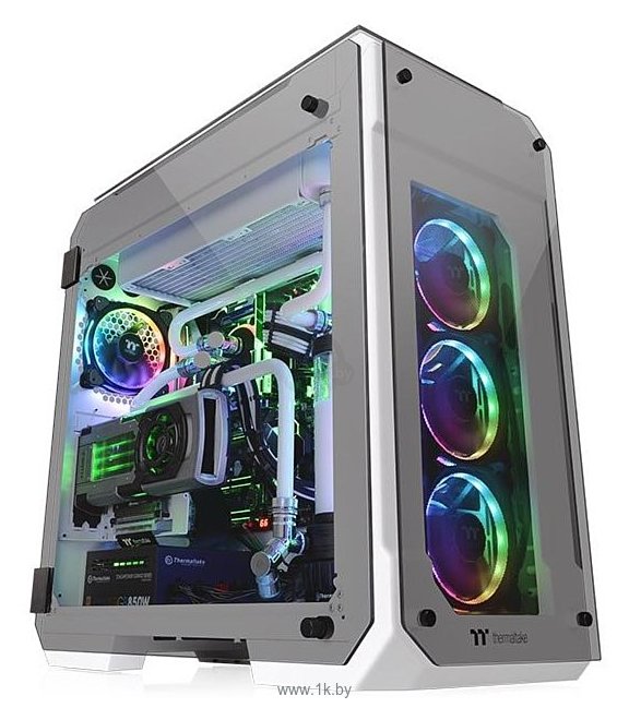 Фотографии Thermaltake View 71 Tempered Glass CA-1I7-00F6WN-00 White