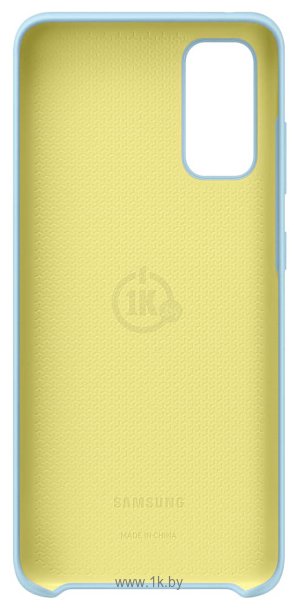 Фотографии Samsung Silicone Cover для Galaxy S20 (голубой)