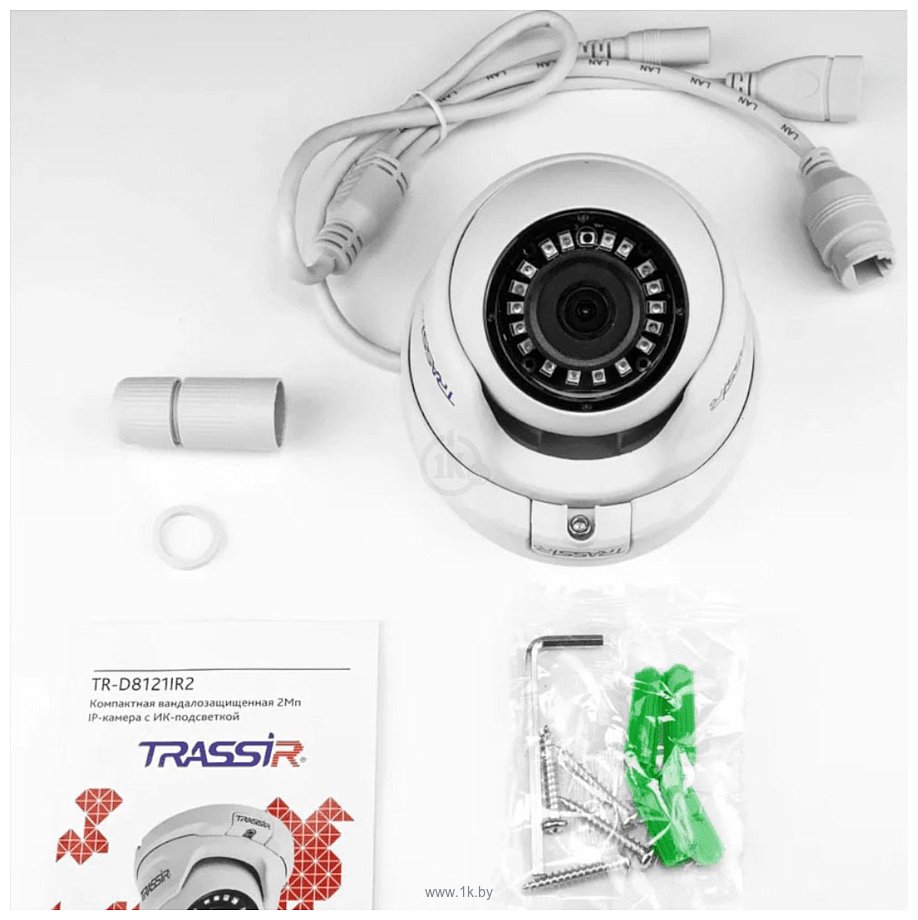 Фотографии TRASSIR TR-D8121IR2 v4 (2.8 мм)