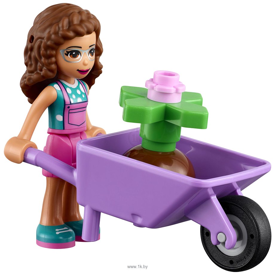 Фотографии LEGO Friends 41707 Машина для посадки деревьев