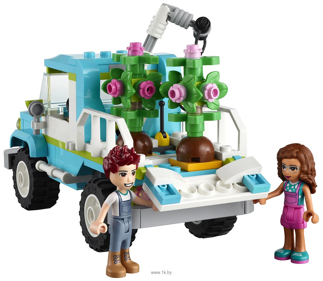 Фотографии LEGO Friends 41707 Машина для посадки деревьев