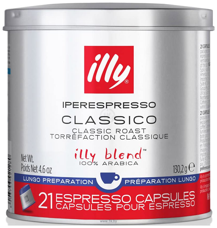 Фотографии ILLY iperEspresso Classico Lungo Medium Roast 21 шт