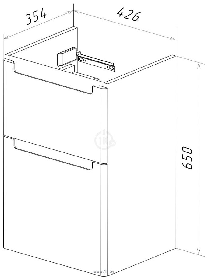 Фотографии Lemark Buno 45 LM04B45T (белый глянец)