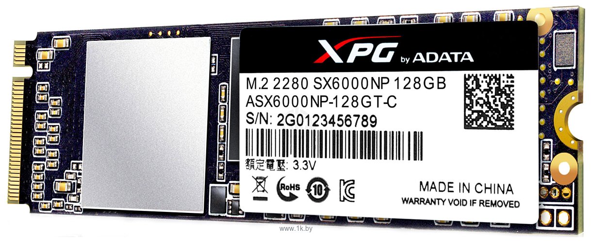 Фотографии ADATA XPG SX6000 128GB ASX6000NP-128GT-C