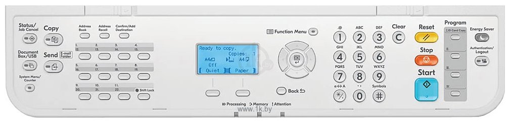 Фотографии Kyocera Mita ECOSYS MA4500fx (картридж TK-3400)