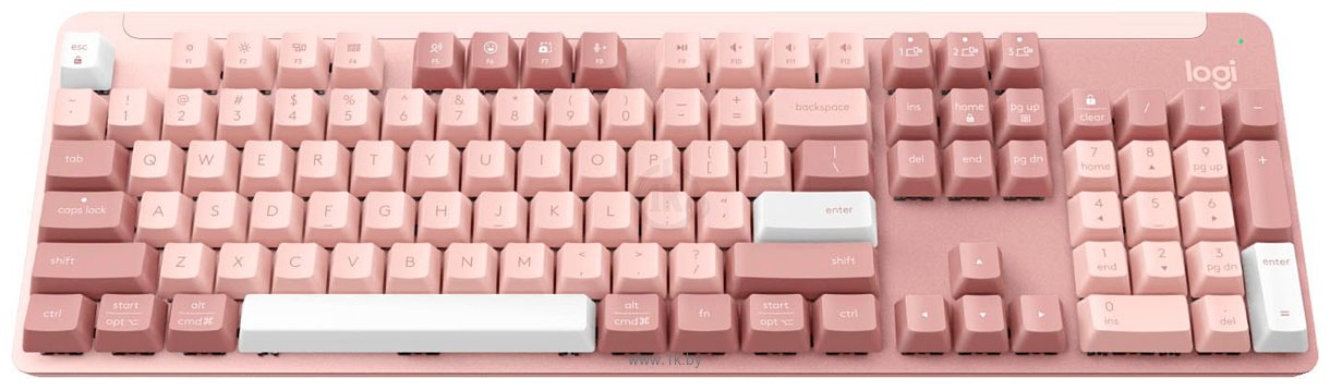 Фотографии Logitech Signature K865 920-011892 pink (без кириллицы)