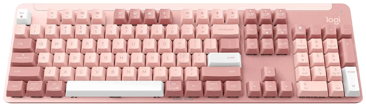 Фотографии Logitech Signature K865 920-011892 pink (без кириллицы)