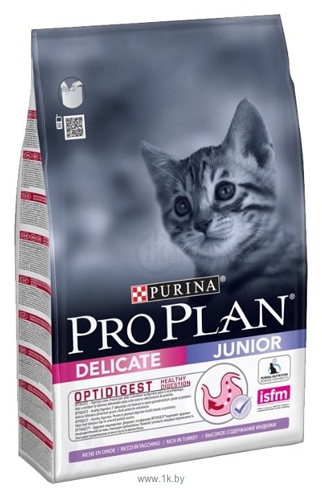 Фотографии Purina Pro Plan Junior Kitten Delicate with Turkey (3 кг)