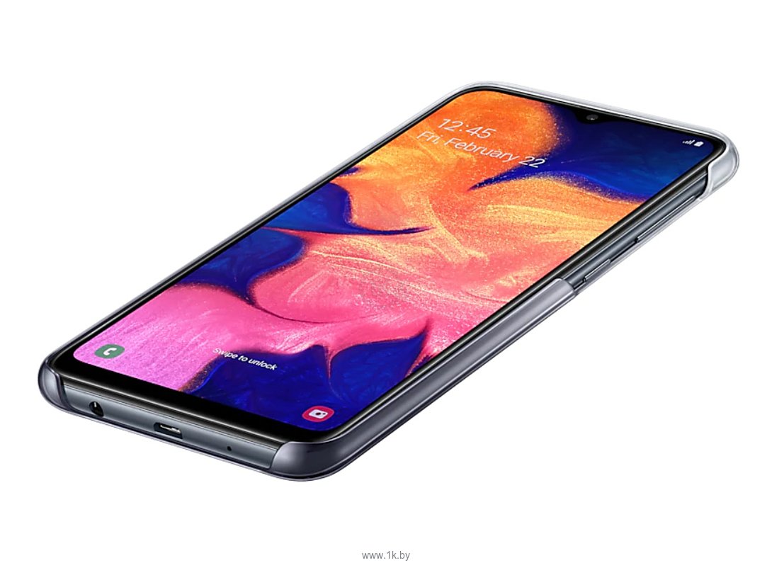 Фотографии Samsung Gradation Cover для Galaxy A10 (черный)