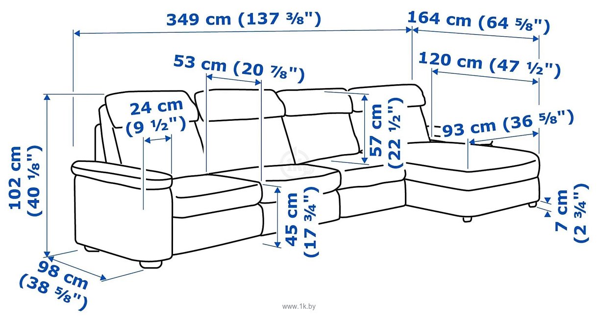Фотографии Ikea Лидгульт 092.920.42 (золотисто-коричневый)