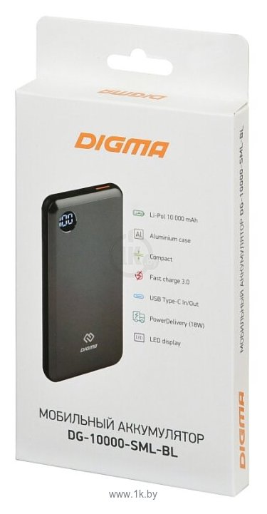 Фотографии DIGMA DG-10000-SML-BL